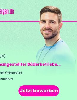 Fachangestellter Bäderbetriebe (m/w/d) - Ochsenfurt