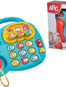 SIMBA Spieltelefon ABC Buntes Telefon, mit Sound