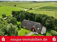 Wohnen und Vermieten unter einem Dach! Ganz idyllisch und nah am Deich! - Osterhever