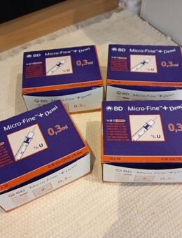 BD MicroFine+ Demi U100 Insulin Spritzen 0,3ml 100-320 St. 0,30 mm (30G) x 8 mm - Aachen Zentrum
