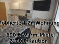 ab 01.04 - möblierte 1 Zimmer Wohnung in Fichtenau - Wildenstein - Jagstzell