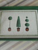 Tablett rustikal Holz in 59425