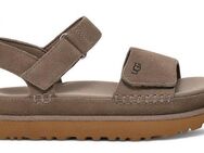 UGG W GOLDENSTAR Plateausandale, Plateausandale, Sandalette mit Klettverschluss
