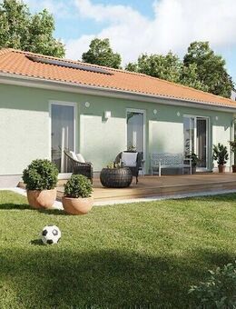 Bungalow 78 massiv gebaut, Preis inkl. Grundstück - Hauptstuhl