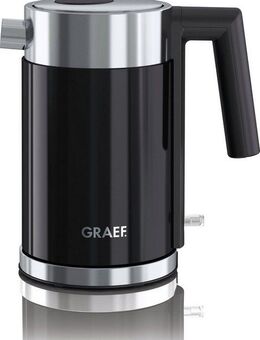 Graef Wasserkocher WK 402, 1 l, 1850 W, Edelstahl, schwarz