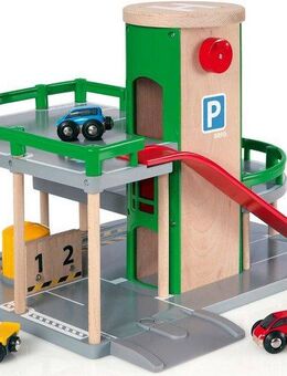 BRIO® Spiel-Parkhaus BRIO® WORLD, Parkhaus, Straßen & Schienen, FSC® - schützt Wald - weltweit
