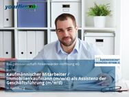 Kaufmännischer Mitarbeiter / Immobilienkaufmann (m/w/d) als Assistenz der Geschäftsführung (m/w/d) - Hamburg