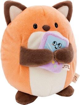 Nici Kuscheltier mymochi, Fuchs Geeks 27 cm mit Video Spiel