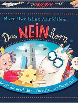 Kosmos Puzzle Mein erstes Story-Puzzle Das NEINhorn, 15 Puzzleteile, Made in Germany