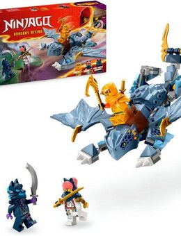 LEGO® Riyu der Babydrache (71810), LEGO Ninjago Konstruktionsspielsteine, (132 St), Made in Europe