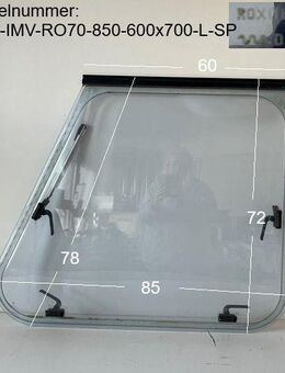 Adria Wohnwagen Fenster Roxite 70 ca 85/60 x 72 LINKS geb. D403 ( - Schotten Zentrum