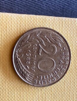 Münze Münzen Umlaufmünze Frankreich 20 Centimes 1988 - Alzey