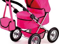 Bayer Puppenwagen Trendy, pink, mit Wickeltasche