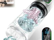 Elektrischer Cup-Masturbator Taschenmuschi Penis-Stimulator mit Zunge 7 Saug- und Leckmodi NEU OVP - Gütersloh