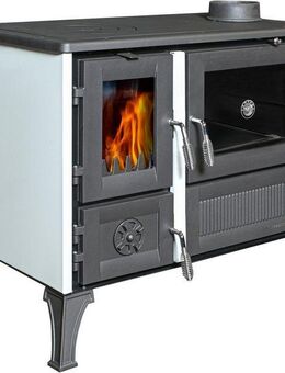 Festbrennstoffherd Heathus Holz-Küchenherd »Cook Classic«, 8 kW, Zeitbrand, Küchenofen, Heizen, Kochen & Backen