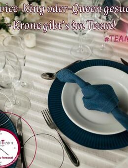 Mehr als nur Tabletts tragen – werde Serviceprofi! *ElbTalTeam* - Dresden