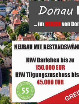 NEUBAU MIT BESTANDSWÄNDEN / Kaufpreis ( KFW Zuschuss bereits abgezogen ) - Donaueschingen