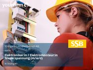 Elektroniker:in / Elektromonteur:in Niederspannung (m/w/d) - Stuttgart