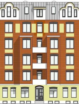 Gr. Dachgeschoss mit Baugenehmigung zum Selbstausbau - ruhige City-Lage - stilvoller Altbau - Kiel