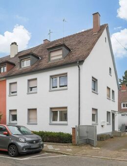 Gepflegtes Mehrfamilienhaus mit 4 Einheiten - Vollvermietet und attraktiv gelegen - Karlsruhe