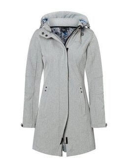 DEPROC Active Softshellparka SANSON PEAK WOMEN Softshellparka in edler Leinenoptik