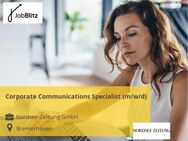 Corporate Communications Specialist (m/w/d) - Bremerhaven