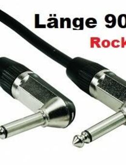 Rock Cable Länge 90 cm NRA-070-0040 -009 Jack Abgewinkelt Gitarren Kabel - Dübendorf