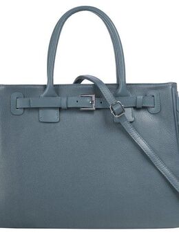 Cluty Henkeltasche, echt Leder, Made in Italy
