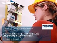 Elektroinstallateur (m/w/d) für Service und Wartung in Süddeutschland - Freiburg (Breisgau)