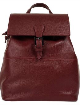 Cluty Cityrucksack, echt Leder, Made in Italy