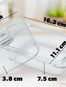 Butterdose Glas 2 St. - Kaufneu - Petersberg (Hessen)