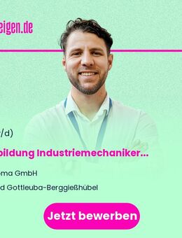 Ausbildung Industriemechaniker/in - Bad Gottleuba-Berggießhübel