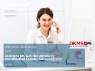 Assistenz (m/w/d) der Abteilung Koordination Spenderbetreuung Köln - Köln