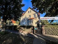 IMMOBERLIN.DE - Charaktervolles Ein-/Zweifamilienhaus mit Villenflair, Sonnengarten und Potential in angenehmer Lage - Liebenwalde