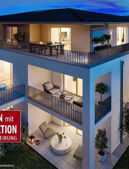 In Bau: Moderne 2-Zimmer-Wohnung im Erdgeschoss mit Garten - Wolfratshausen
