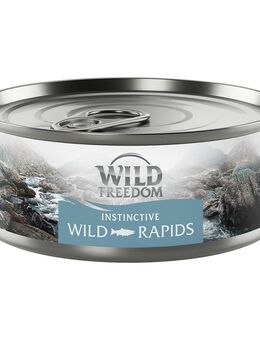 Wild Freedom Instinctive 6 x 70 g - Ergänzungsfuttermittel - Wild Rapids - Lachs