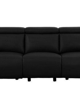 Home affaire 3-Sitzer SKAANE Lederoptik, 229 cm, manuelle-u. elektrische Relaxfunktion, Relax-Funktion in 2 Sitzen, Kopfteilverstellung, Federkernpolsterung