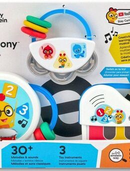 Baby Einstein Spielzeug-Musikinstrument Set Small Symphony, (Set, 3 tlg., bestehend aus Tiny Tambourine™, Tiny Tempo™ u. Petit Piano)