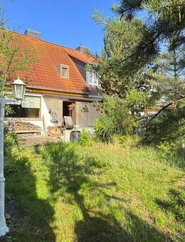 Romantisches Toskana-Flair mitten in Dessau - Doppelhaushälfte mit mediterranem Feeling & Terrasse - Dessau-Roßlau