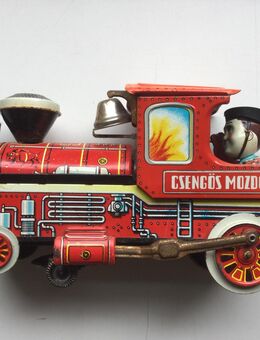 Csengös Mozdony Vintage Blechspielzeug Lokomotive Ungarn - Fulda