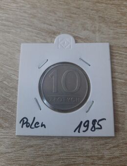 Polen 10 Zloty 1985 Wertzahl. Münze - Unna