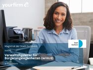 Verwaltungsleiter für Bürgerangelegenheiten (w/m/d) - Eschborn