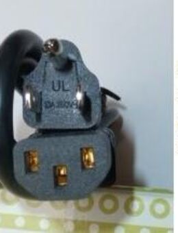 Kaltgerätekabel Netzkabel Export USA Kanada Japan, NEMA-5 Stecker (Typ B) auf C13 - Göppingen