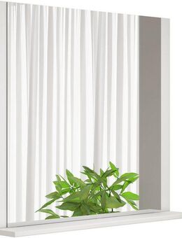 welltime Badspiegel AMSTERDAM, in zwei Breiten 60cm, 80cm mit praktischer Ablagefläche