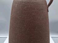Rudi Stahl Keramikkrug Krug Kanne dunkel braun 40cm hoch Öffnung 6cm breit 4000 - Essen
