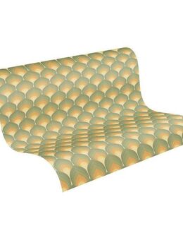 A.S. Création Vliestapete Retro Chic Grafik-Tapete Mustertapete Retro 3D, strukturiert, matt, (1 St), Vintage Vliestapete für Schlafzimmer Küche Wohnzimmer Grafik Design