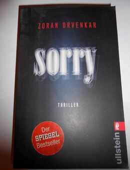 Zoran Drvenkar "Sorry" , Ausgabe 2010, Taschenbuch 397 Seiten - Cottbus