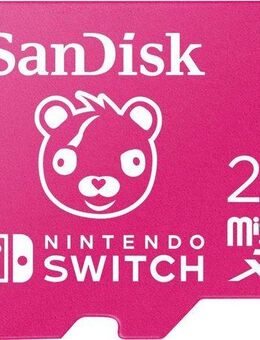 Sandisk microSDXC™-Karte für Nintendo Switch™ Fortnite Edition Speicherkarte (256 GB, 100 MB/s Lesegeschwindigkeit)