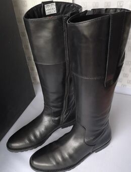 Di Marzio Echtleder-Stiefel - Innenreißverschluss Gr. 39 schwarz - Recklinghausen