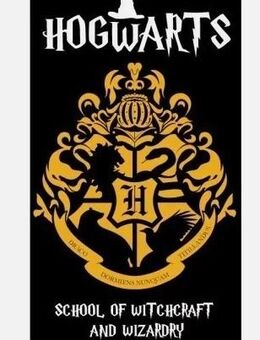 Harry Potter Hogwarts Badetuch, Strandtuch 70x140cm (Schnelltrocknend) - Neumünster